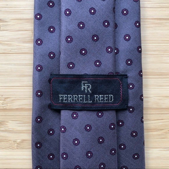 Ferrell Reed silk neck tie - Picture 1 of 7